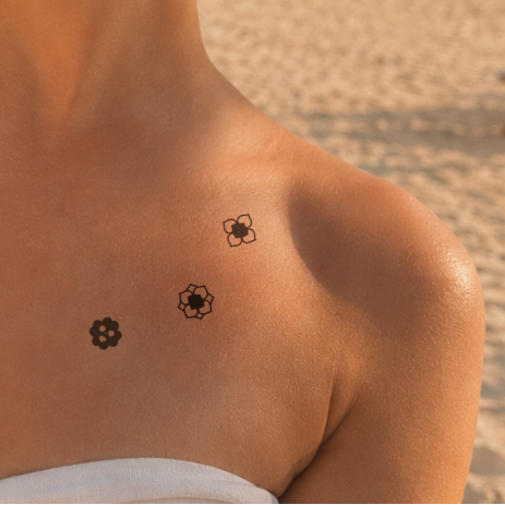 Temporäres Tattoo von minink: Martschini's verspielte Miniaturen