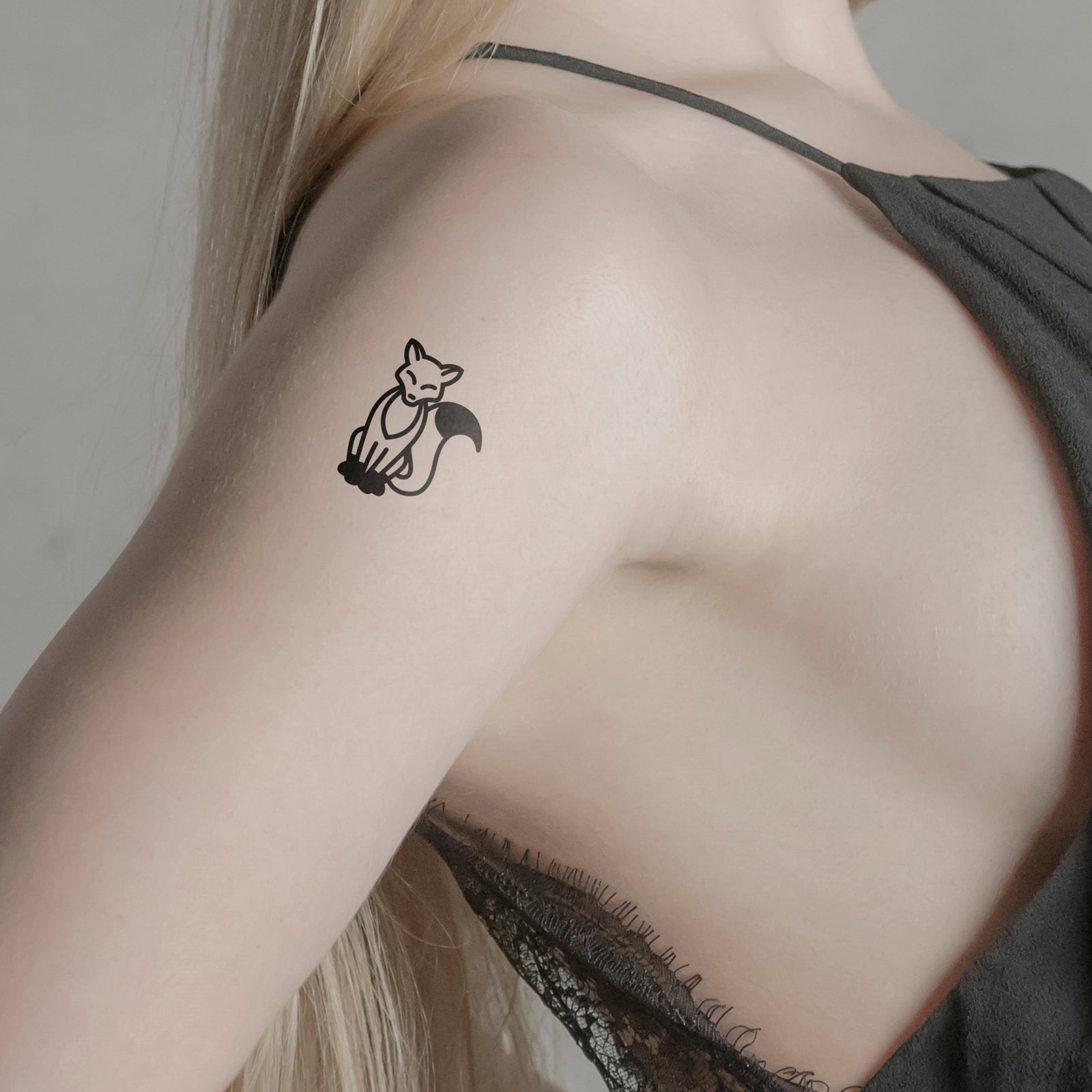 Temporäres Tattoo von minink: Niedlicher Fuchs