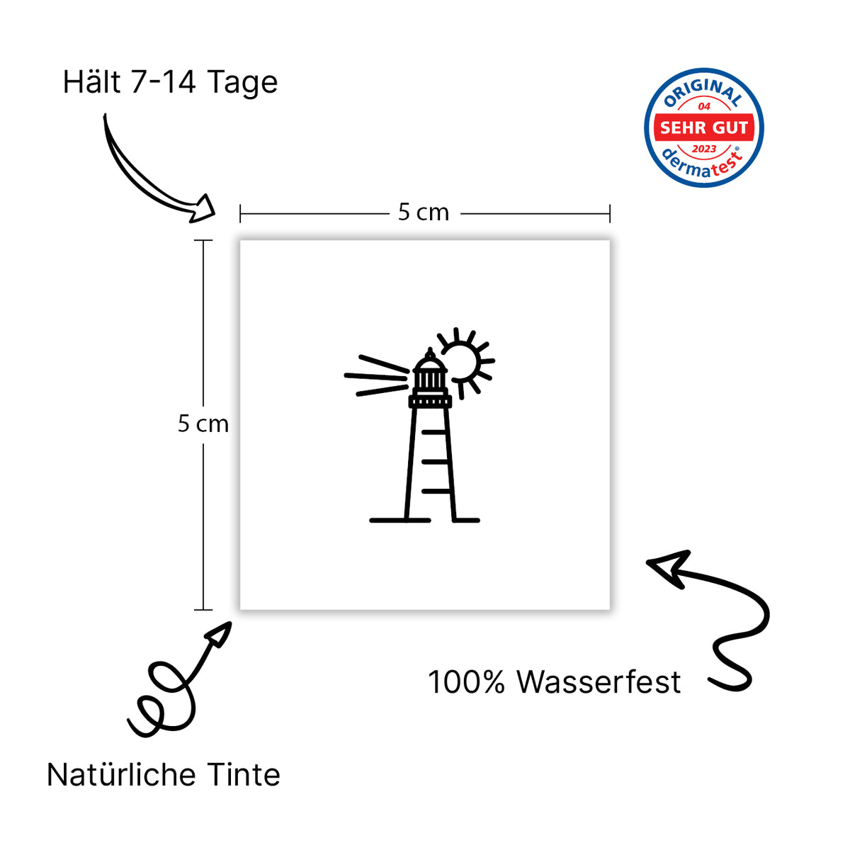 Leutchturm with small sun