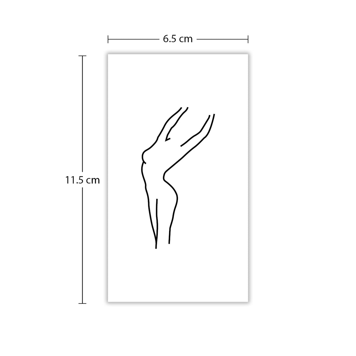 Minimalistische Silhouette