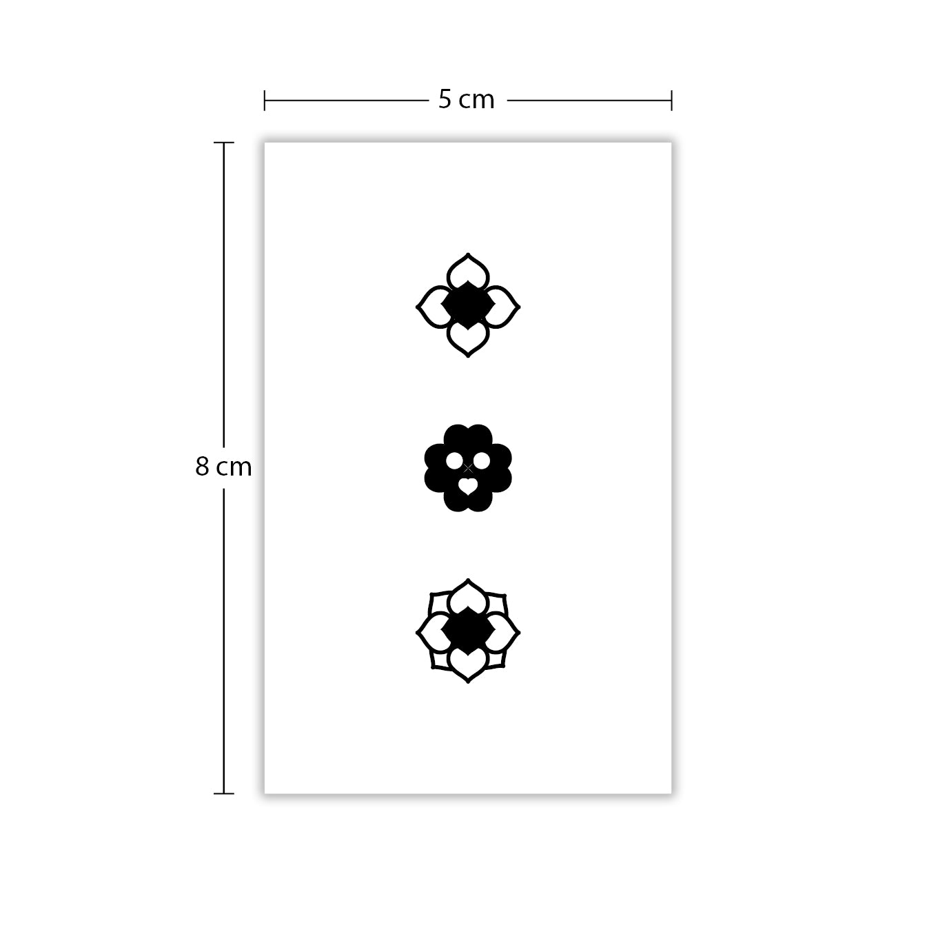 Temporäres Tattoo von minink: Martschini's verspielte Miniaturen