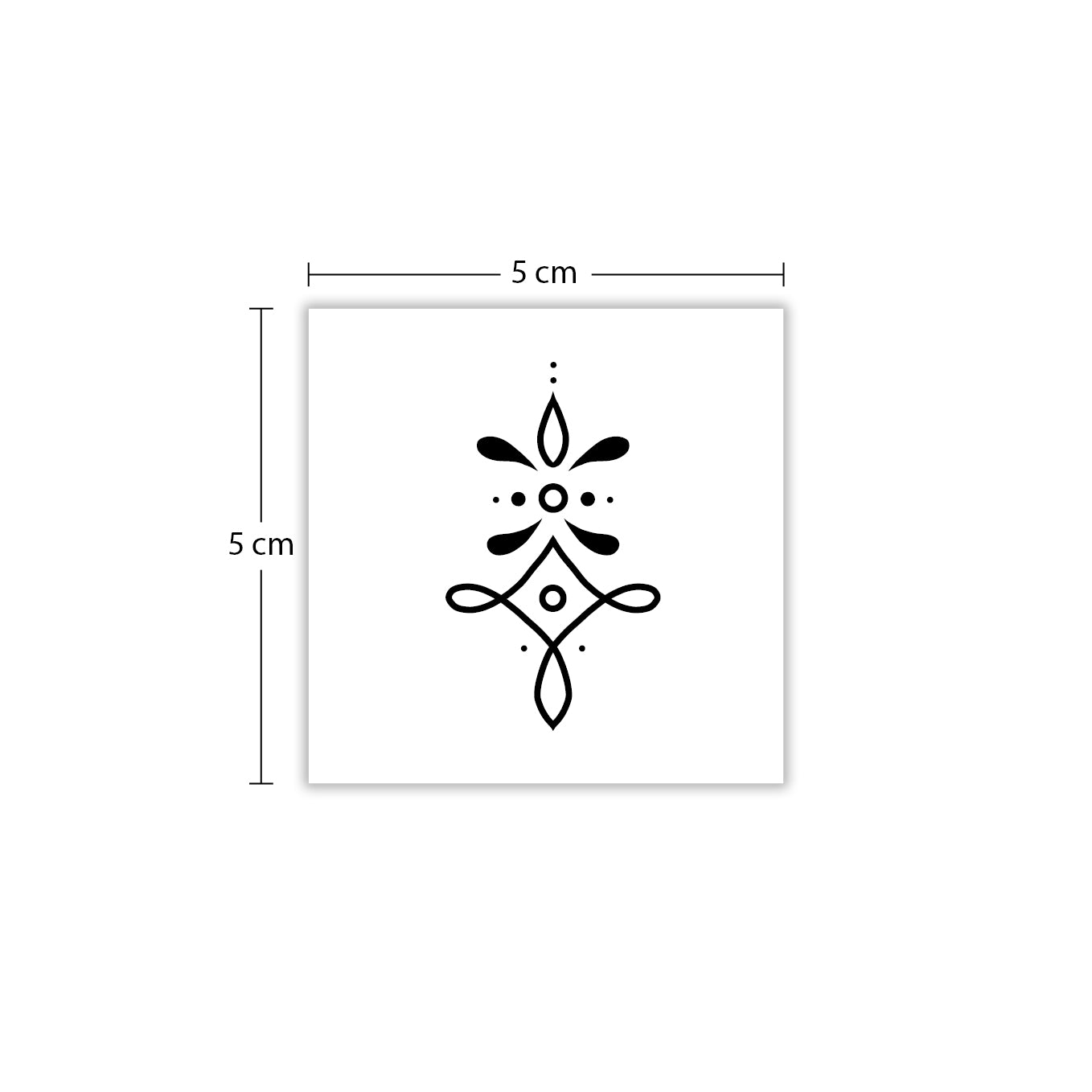 Temporäres Tattoo von minink: Fineline Tattoo von Nieladesign