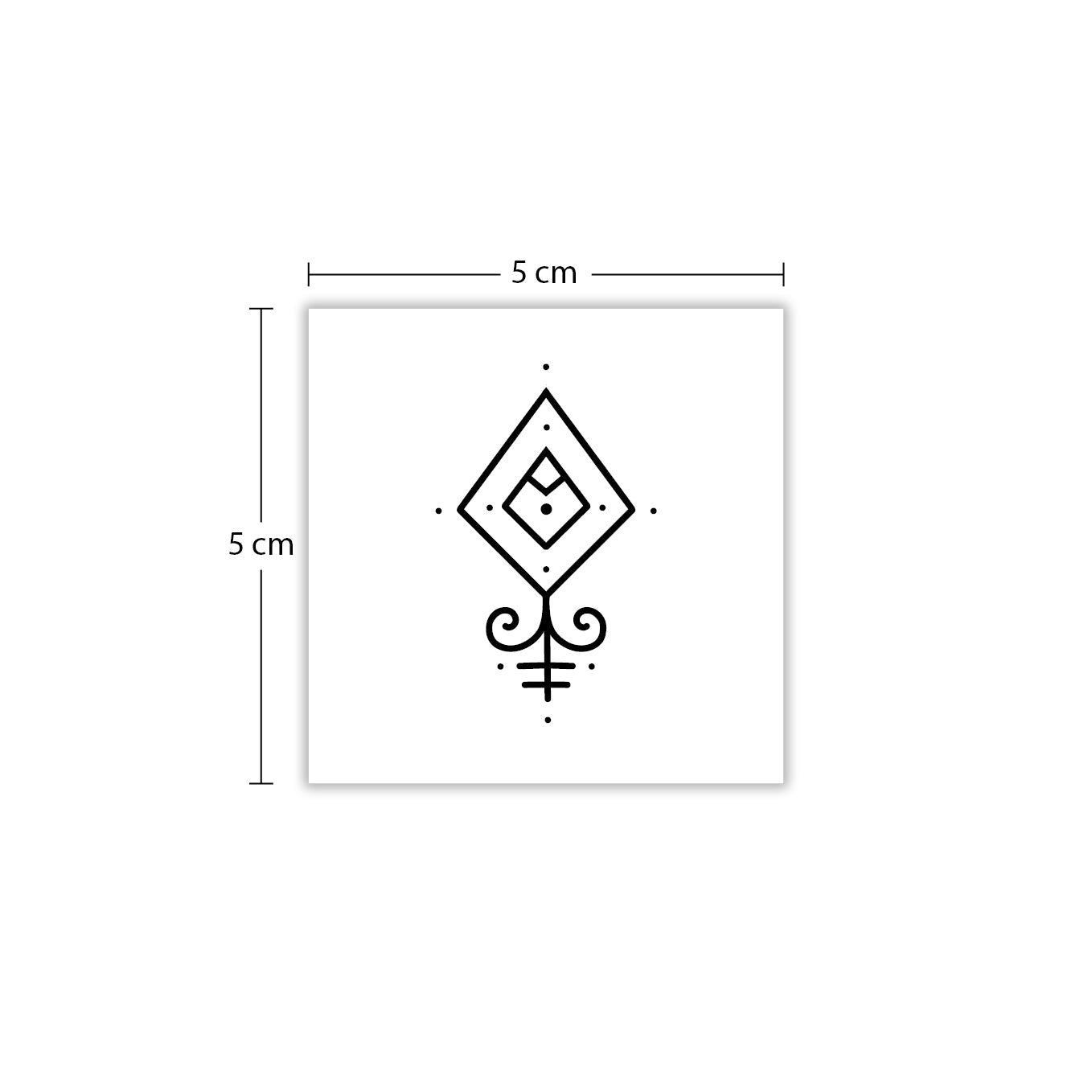 Temporäres Tattoo von minink: Kunstvolle Spitze