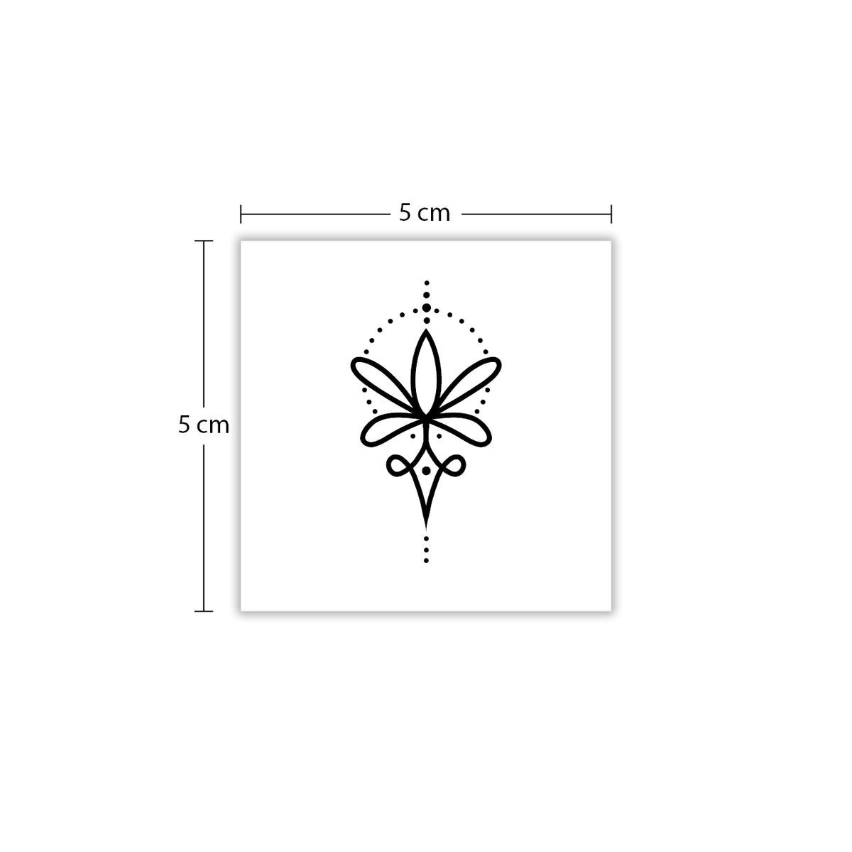 Temporäres Tattoo von minink