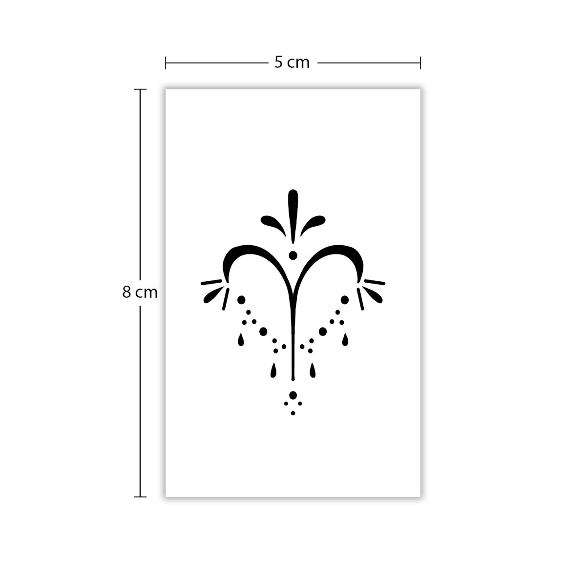 Temporäres Tattoo von minink