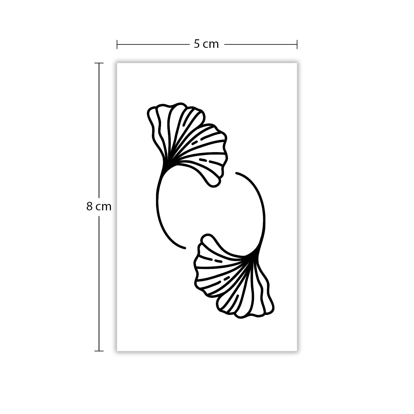 Temporäres Tattoo von minink: Ginkgo-Duo Tattoo