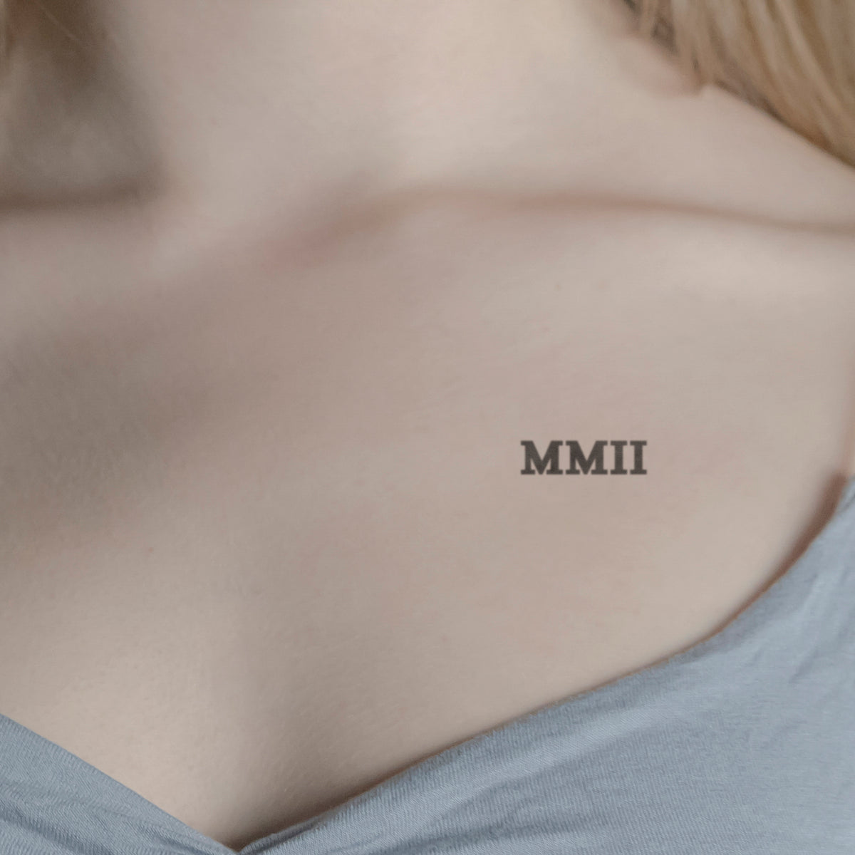 2002 in Roman Numerals Tattoo Meaning