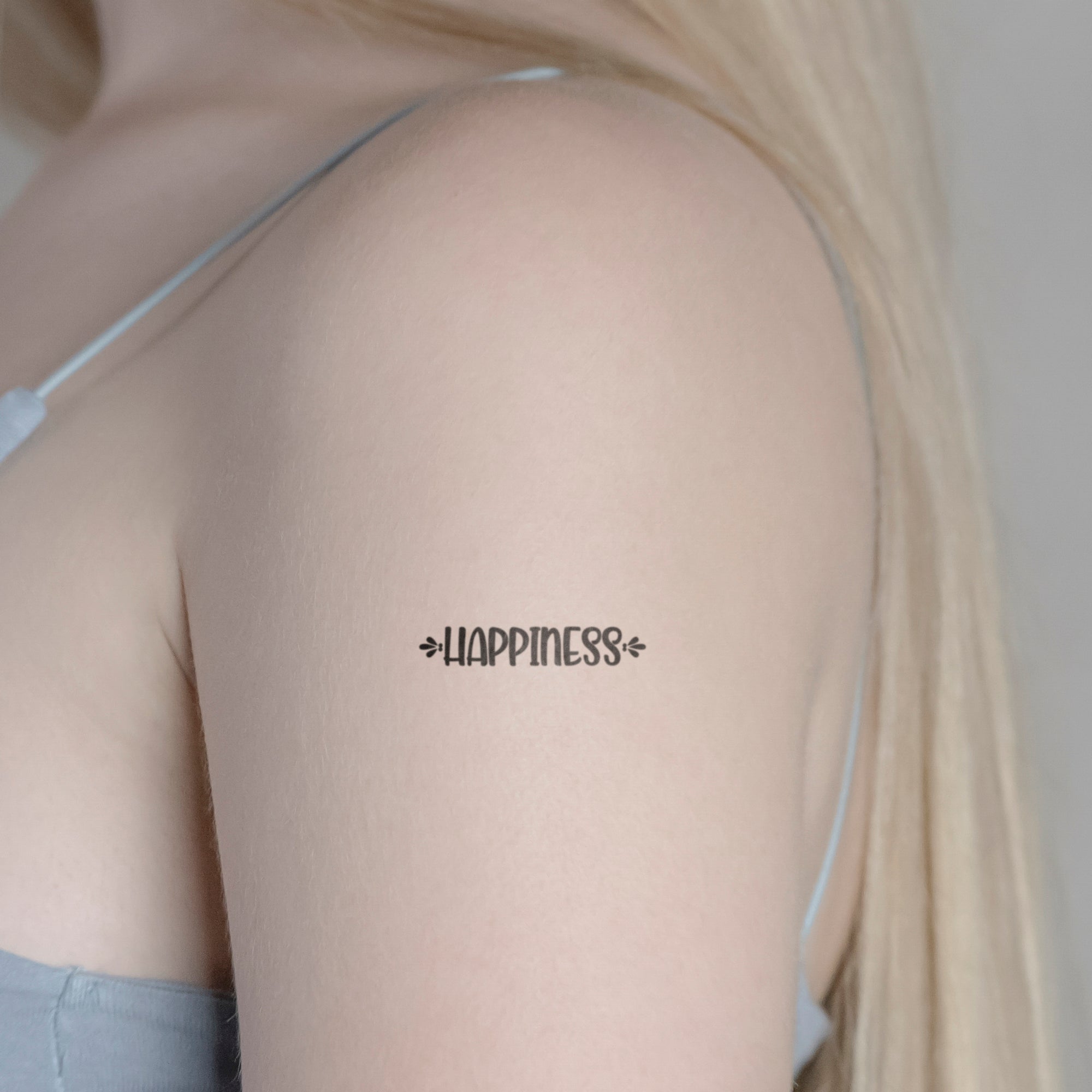 Pursuit of Happiness Temporary Tattoo Sticker - OhMyTat