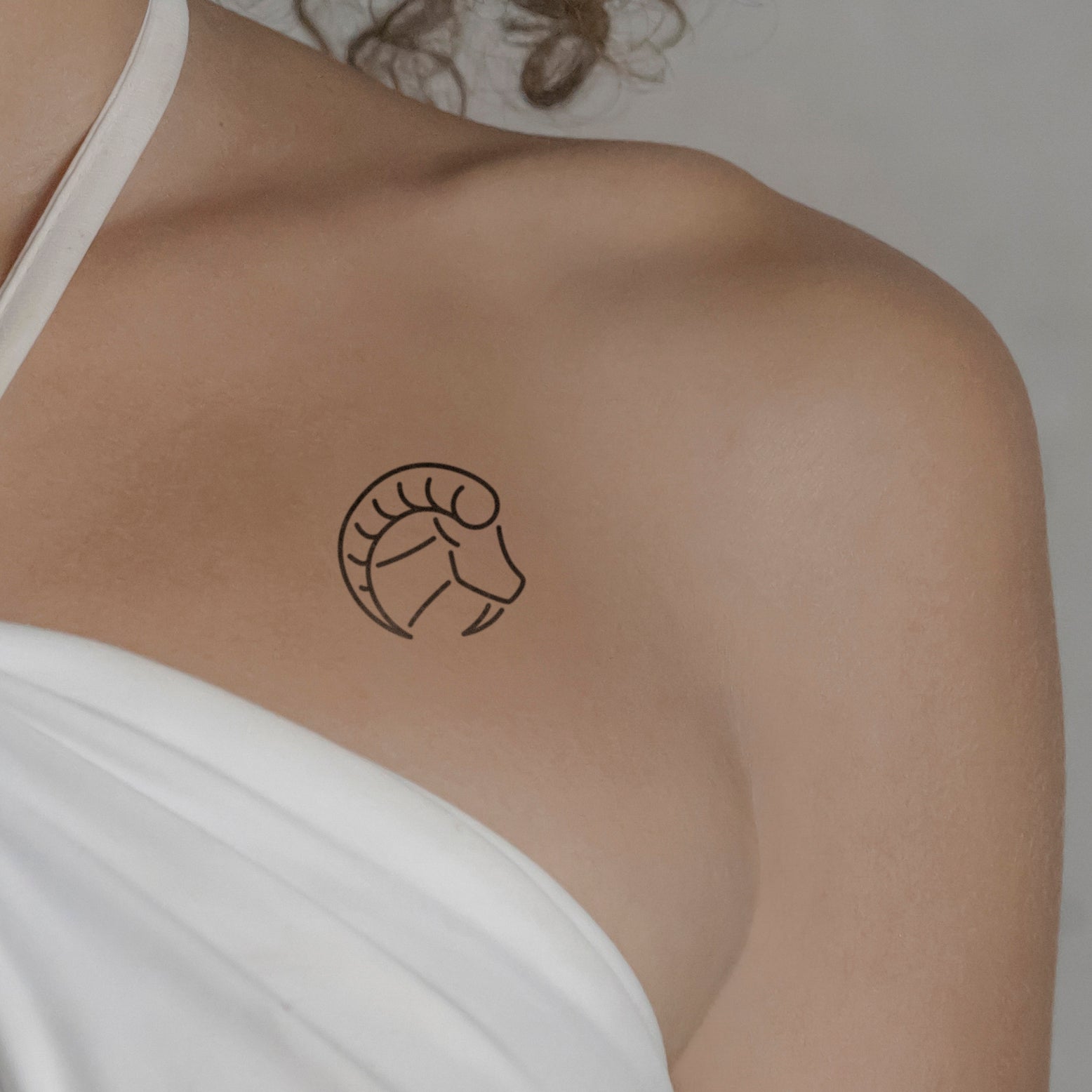 Capricorn tattoo for trendsetters | Temporary tattoos - minink
