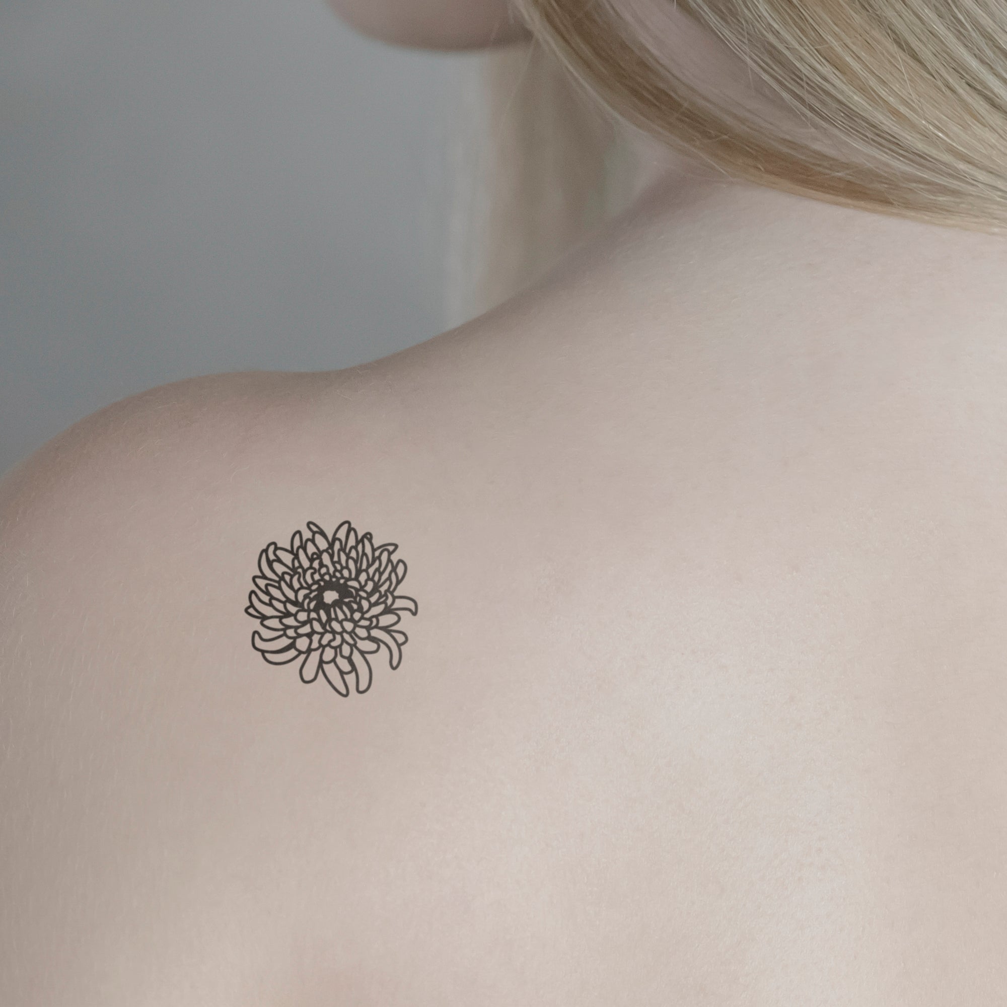 larkspur lily of the valley and chrysanthemum tattoo｜TikTok Search
