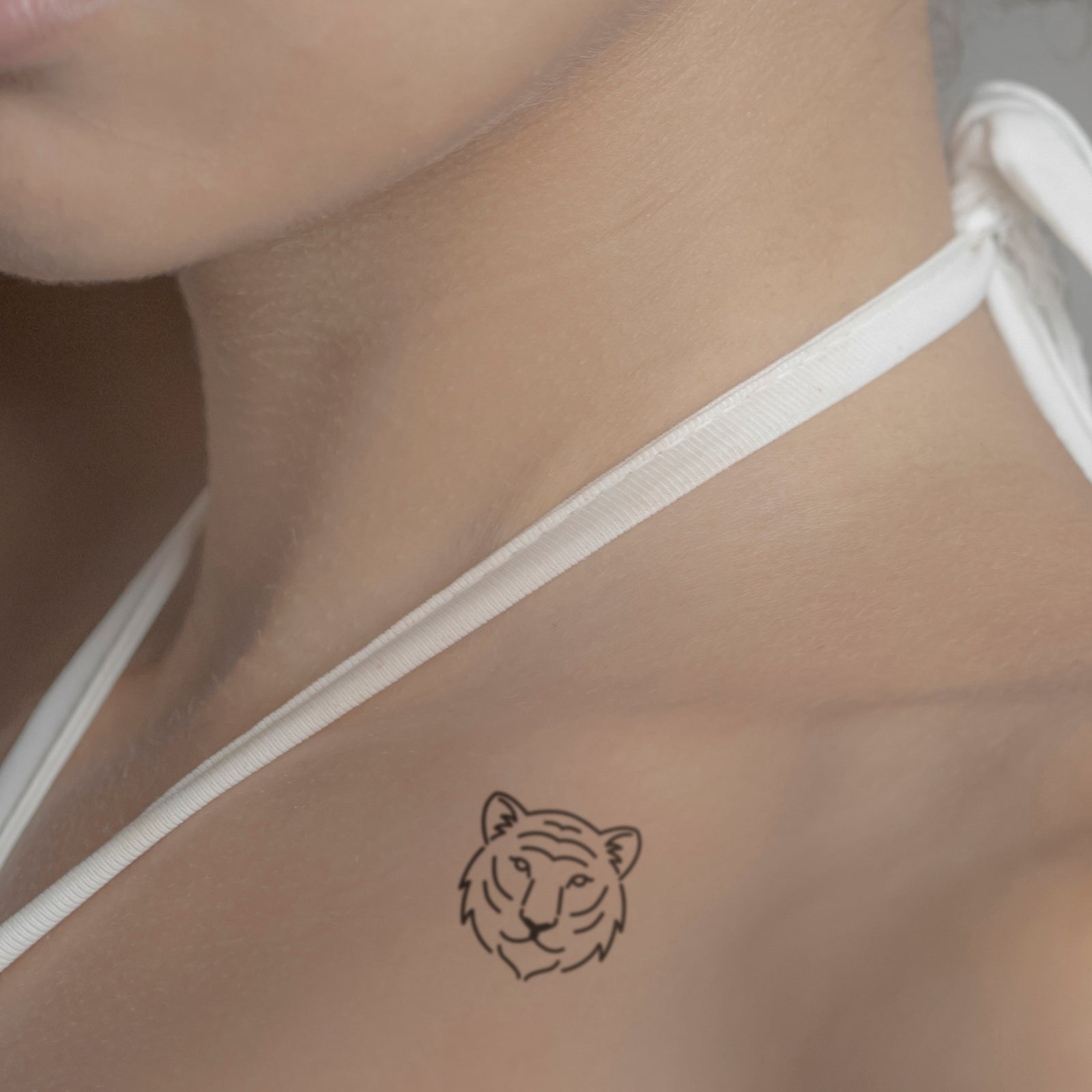 Tiger Tattoo von minink, der Marke für temporäre Tattoos.