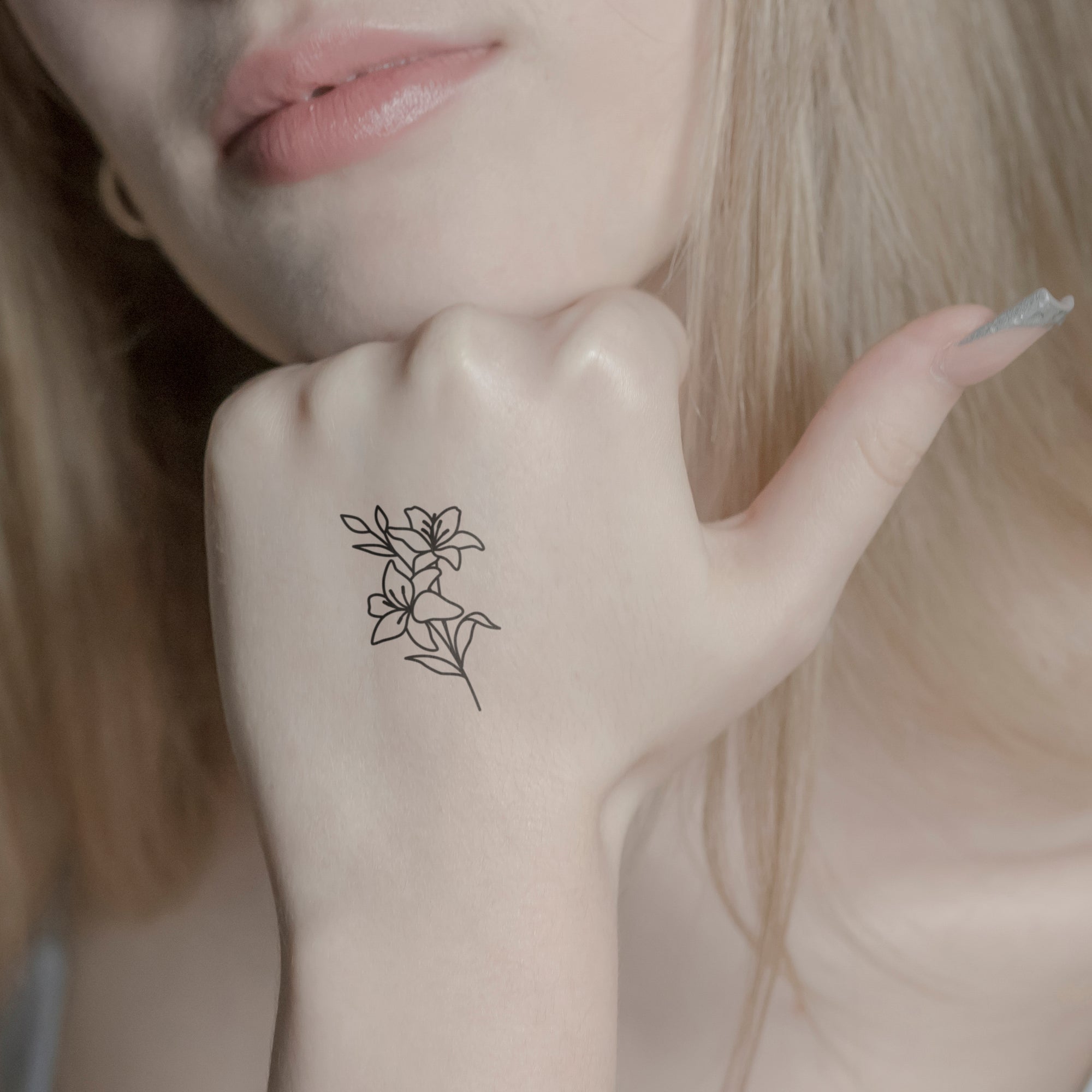 Water lily tattoo - Tattoogrid.net