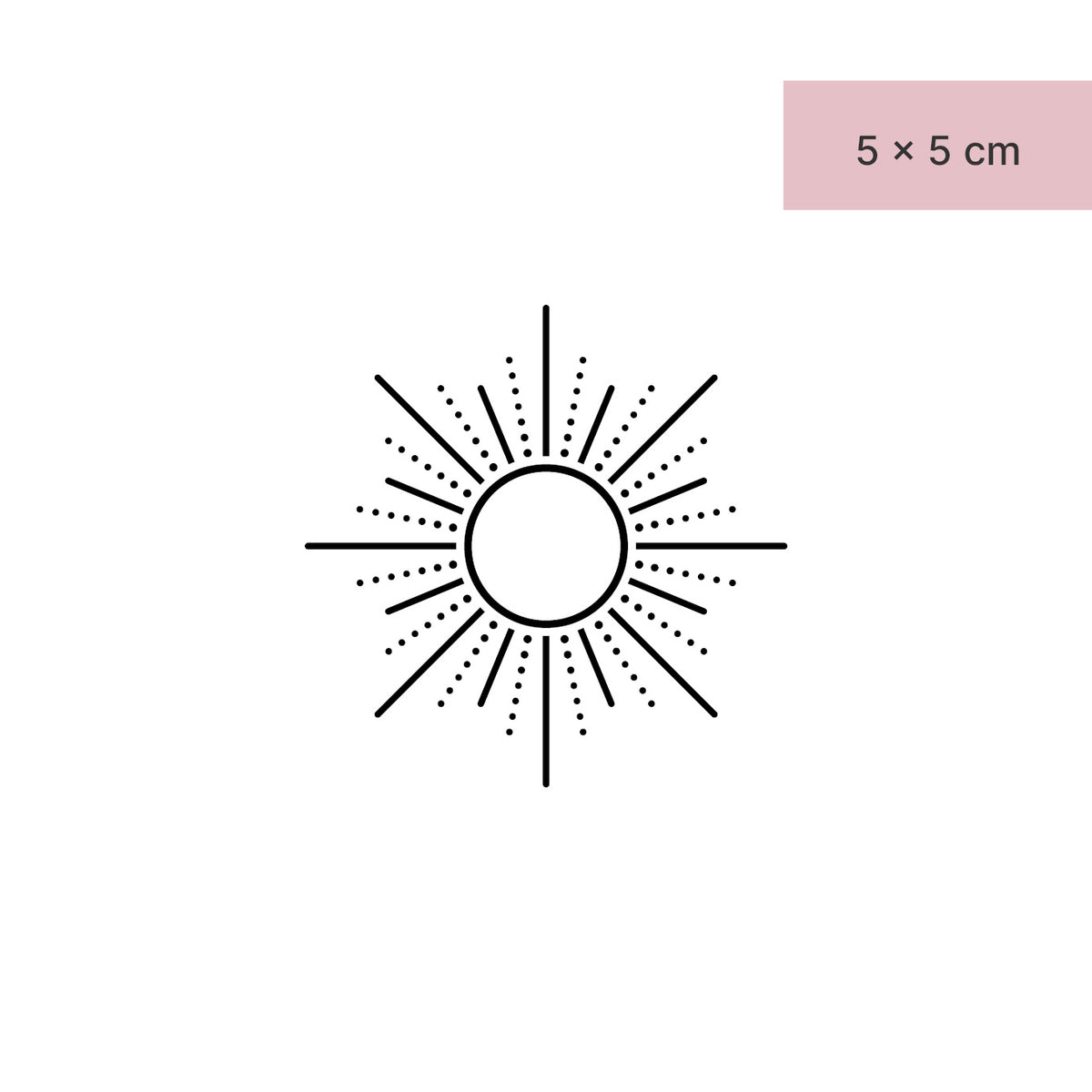 Ornament of a sun
