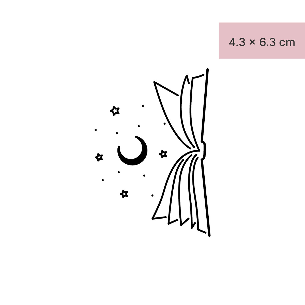 Libro aperto con luna