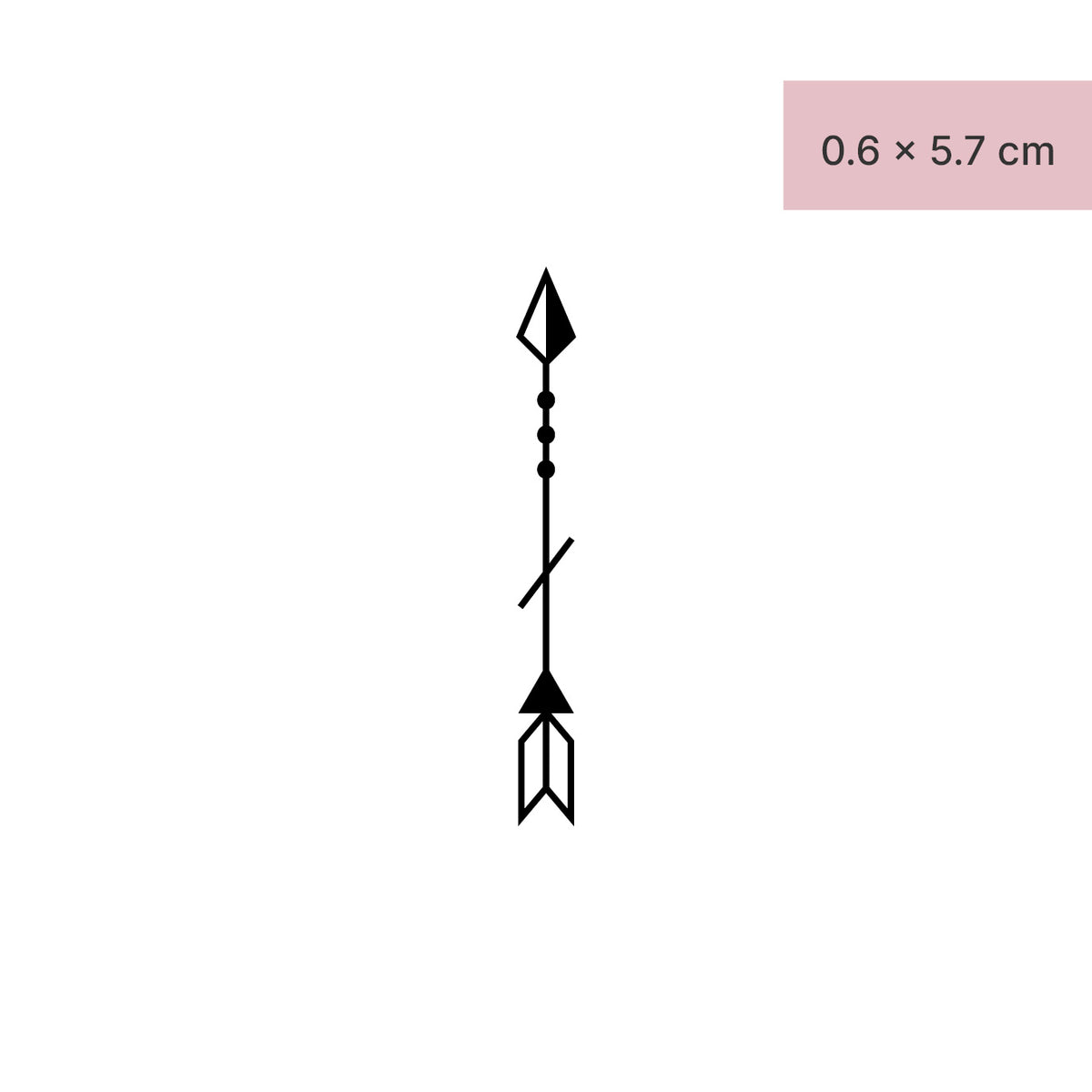 Thin arrow