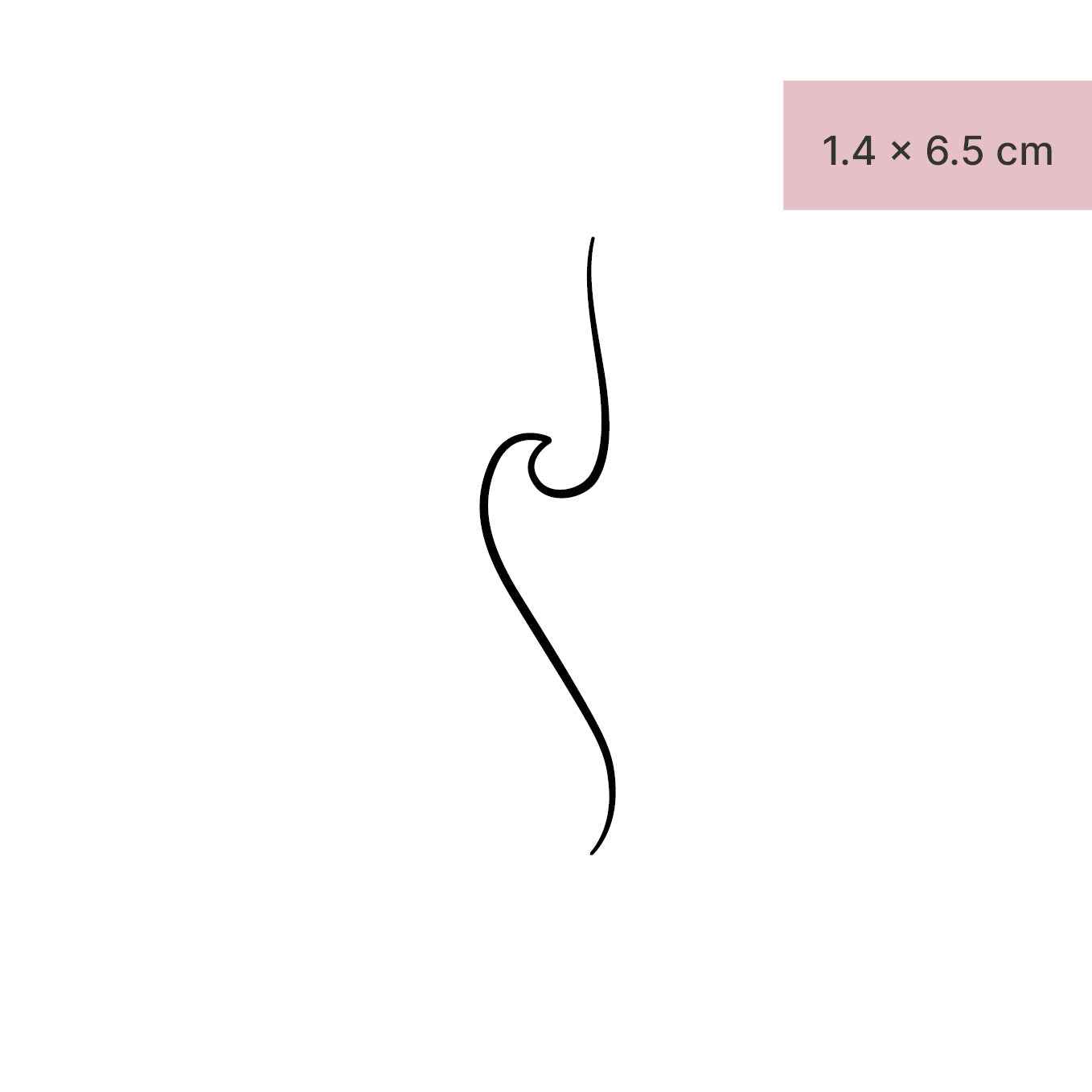 Grosse Welle Tattoo von minink, der Marke für temporäre Tattoos.