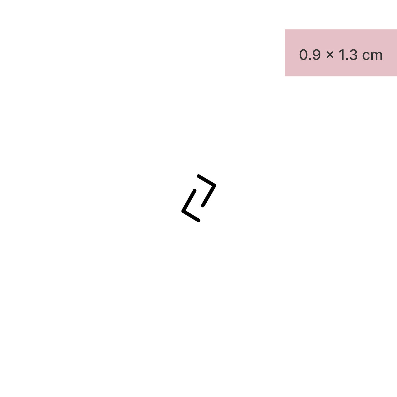 Runenzeichen Ernte Tattoo von minink, der Marke für temporäre Tattoos.